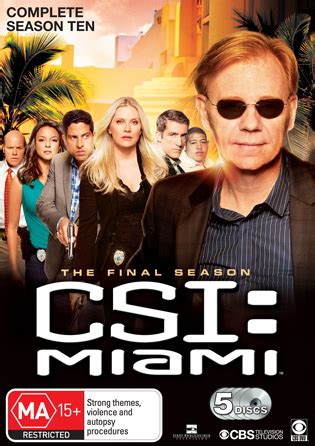 CSI: Miami Season 10 (Final Season) | Defiant Screen Entertainment