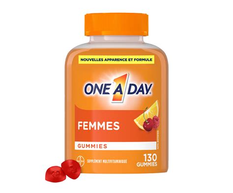 Gummies Multivitamines Pour Femmes 130 Unités One A Day