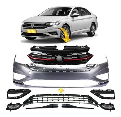 Kit Parachoque Jetta 2018 2020 Transformação Grade Gli Novo