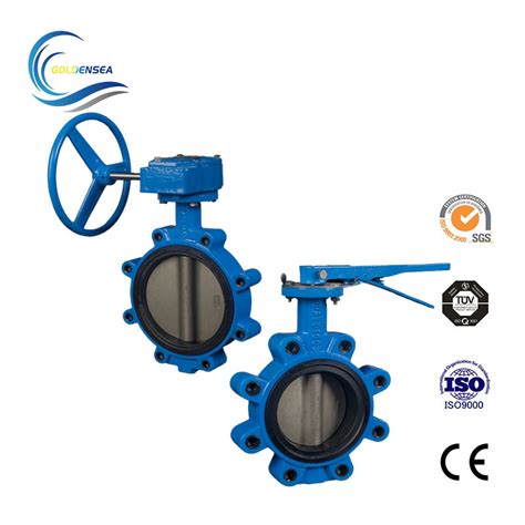 Wholesale Stainless Steel 304 Epdm Seat Manual Wafer Butterfly Valve Handles Butterfly Valves