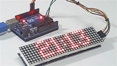 Como Usar O M Dulo Max Matrizes X Arduino E Cia