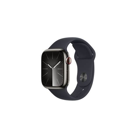 APPLE WATCH SERIES 9 GPS CELLULAR 41MM GRAPHITE STAINLESS STEEL CASE