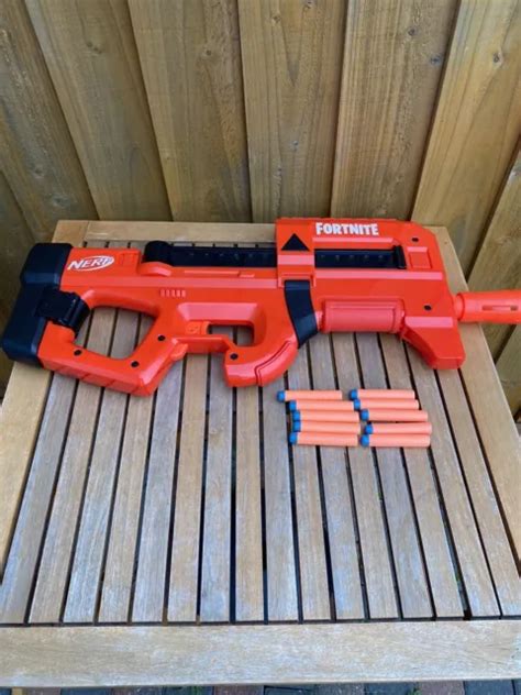 Hasbro Nerf Fortnite Compact Smg Motorised Blaster With Darts