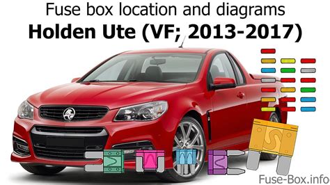 Fuse Box Location And Diagrams Holden Ute Vf Youtube