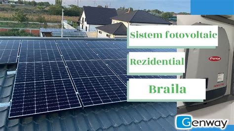 Sisteme Fotovoltaice Rezidentiale Genway Rom Nia