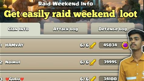 Raid Weekend Clan Capital Attack Get Easily Loot In Clash Of Clans