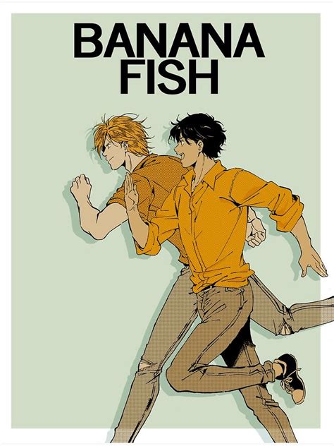 Banana Fish Sticker For Sale By Danielle0608 Redbubble