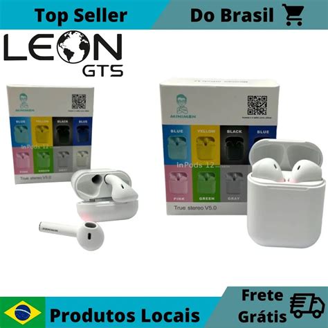 Fone I Bluetooth Cor Branco Leon Gts Minimen