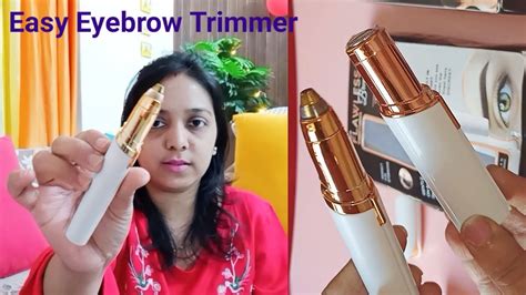 Comparing The Two Eyebrow Trimmers Flawless EyeBrow Hair Remover