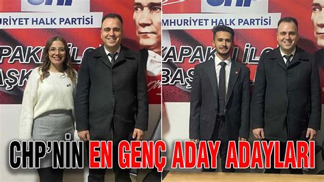 Chpnin En Gen Aday Adaylar Kapakl Gazetesi