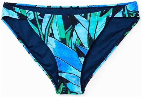 Desigual Bukit Bikini Bottom Blue Hitta B Sta Pris