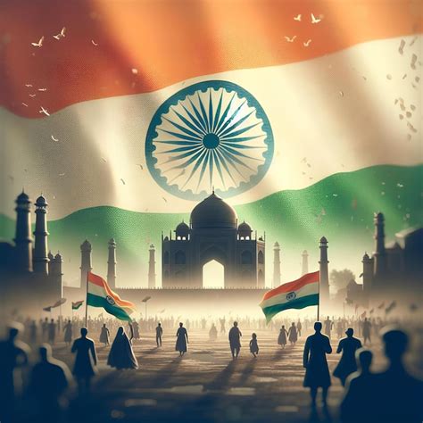 Premium Photo India Flag Background Indian Day Celebration