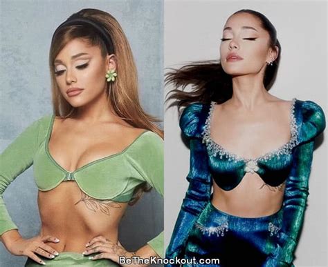 Ariana Grande Plastic Surgery Comparison Photos