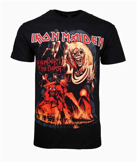 Iron Maiden Iron Maiden Number Of The Beast T Shirt Men Loudtrax