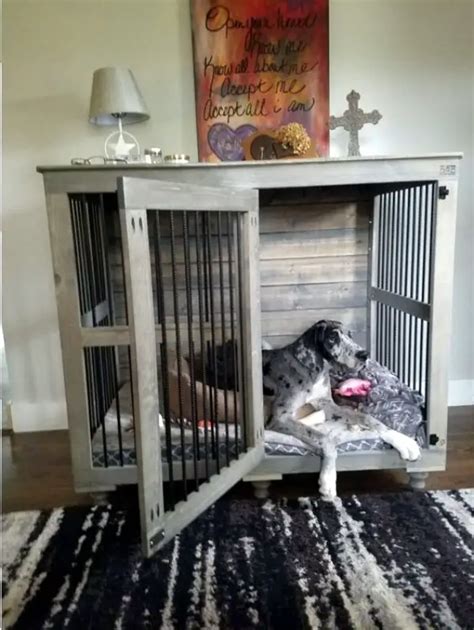 15 Fabulous Diy Dog Crate Ideas