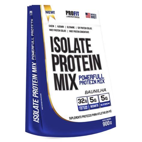 Whey Isolate Protein Mix Profit Refil G Chocolate Submarino