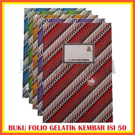 Jual Buku Folio Gelatik Kembar Isi 50 Shopee Indonesia