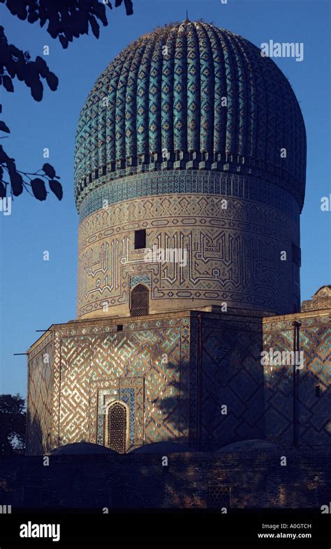 Tomb of Tamerlane, Samarqand, Uzbekistan Stock Photo - Alamy