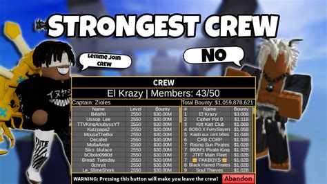 Admin Zioles Invited Me To The Strongest Crew In Bloxfruits El Krazy