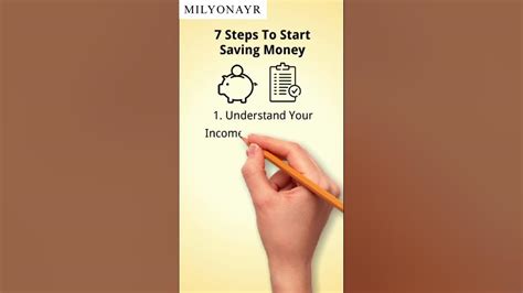 7 Steps To Start Saving Money Youtube