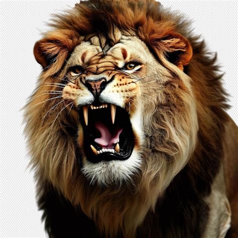 Premium PSD Lion Png