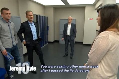 Jeremy Kyle Lie Detector Guest It Touched Me But Not Sex Daily Star