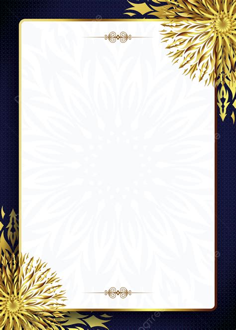 Luxury Royal Golden Mandala Simpal Background Borders For Invitation