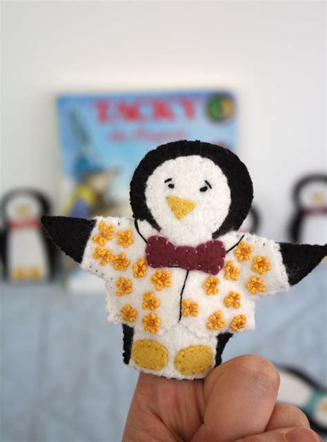 Tacky The Penguin Finger Puppets With Free Pattern