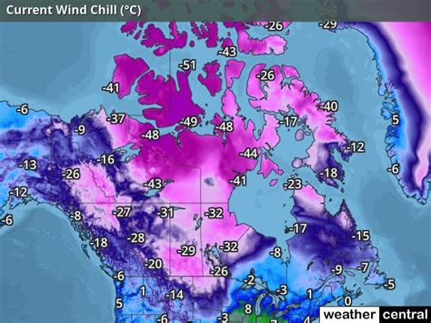 Canada Weather - Current Temperatures | WeatherCentral