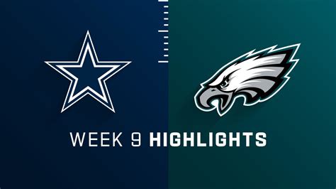 Dallas Cowboys vs. Philadelphia Eagles highlights | Week 9