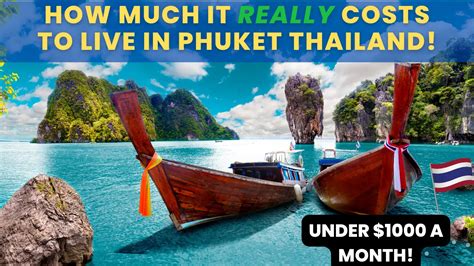 MONTHLY Cost Of Living In PHUKET Thailand 2024 (Budget Guide)