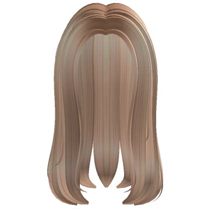 Pure Straight Hair In Blonde Roblox