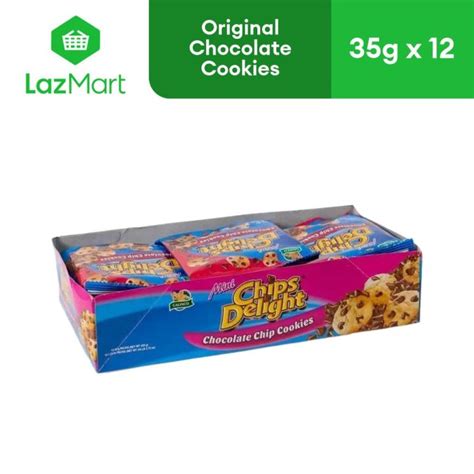 Chips Delight Mini Chocolate Chip Cookies Original G X Lazada Ph