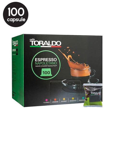 100 Capsule Caffe Toraldo Miscela Aromatica Compatibile Espresso