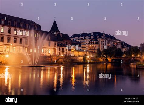 Old town at night Stock Photo - Alamy