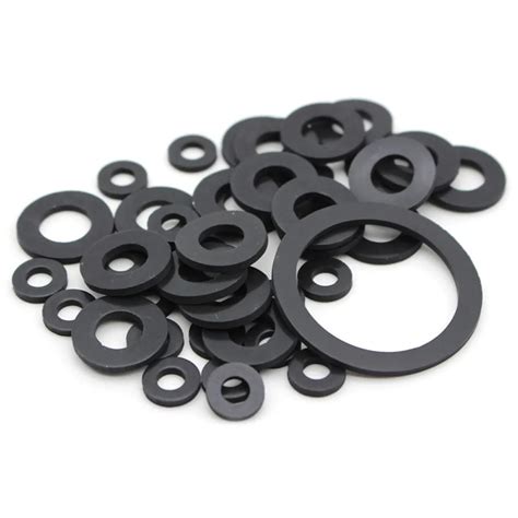 1000pcs 2x8x2mm Silicone Rubber Flat Gaskets Screw Washer Plumbing