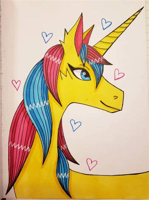 Pan Pride Unicorn By Crazyfacedcat On Deviantart