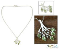 Peridot Pendant Necklace at best price in Chennai by Novica United Inc ...