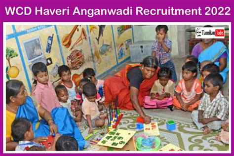 Wcd Haveri Anganwadi Recruitment Out Anganwadi Worker Helper