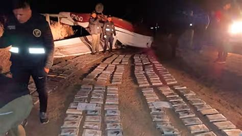 Chaco en alerta cayó una avioneta narco y encontraron más de 300 kg de