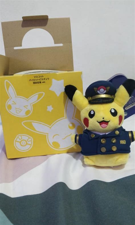 Pilot Pikachu Haneda Airport Edition Hobbies Toys Toys Games On