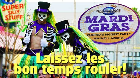 Laissez Les Bon Temps Rouler Universal Mardi Gras 2017 Youtube