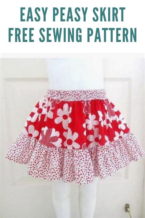 Summer Skirt Sewing Pattern Eilishailiegh