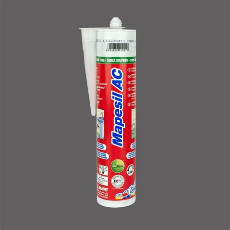 Mapei Ac Mapesil Silicone Sealant London Grey Ml