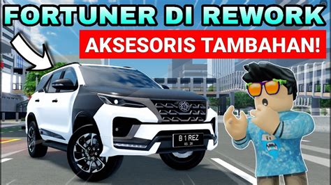 Fortuner Gr Di Rework Ada Aksesoris Tambahan Car Driving