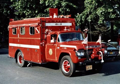 PA Milton FD Co 5 1959 Ford F 600 Fire Trucks Rescue Vehicles