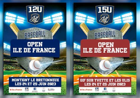 Open Idf Baseball Jeune Ligue D Ile De France Baseball Softball