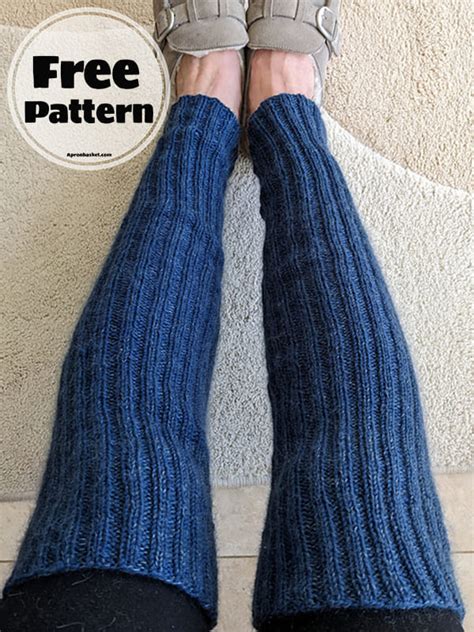 Ribbed Ballet Leg Warmers Knitting Pattern 2024