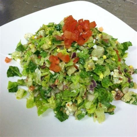 Chopped Salad Mortons Steakhouse Recipe Serves 6 8 Salad 1 Medium