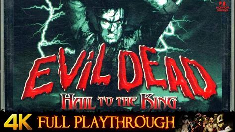 Evil Dead Hail To The King 4k Full Game Longplay Walkthrough No Commentary Youtube